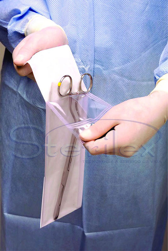 Embalagem papel grau cirúrgico