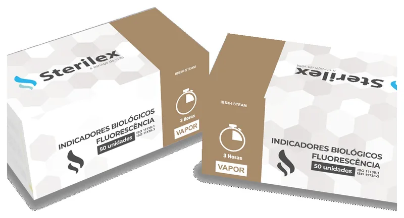 Sterilex IBS3H-STEAM Indicador Biológico Autocontido Vapor 3 horas