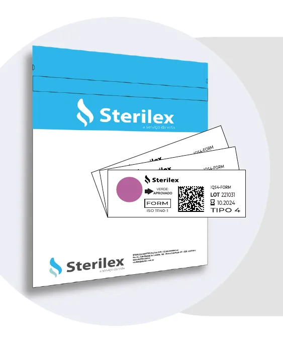 Sterilex IQS4-FORM Indicador Tipo 4 VBTF Formaldeído